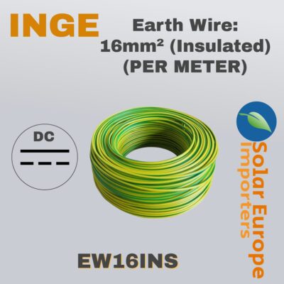 Earth Wire: 16mm² (Insulated) (PER METER) (EW16INS)